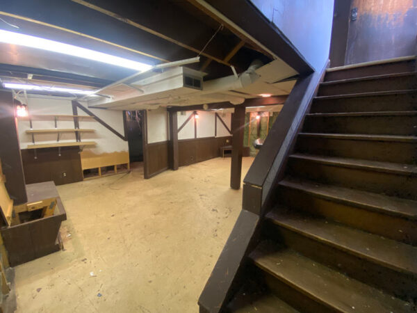 renovating basement floor
